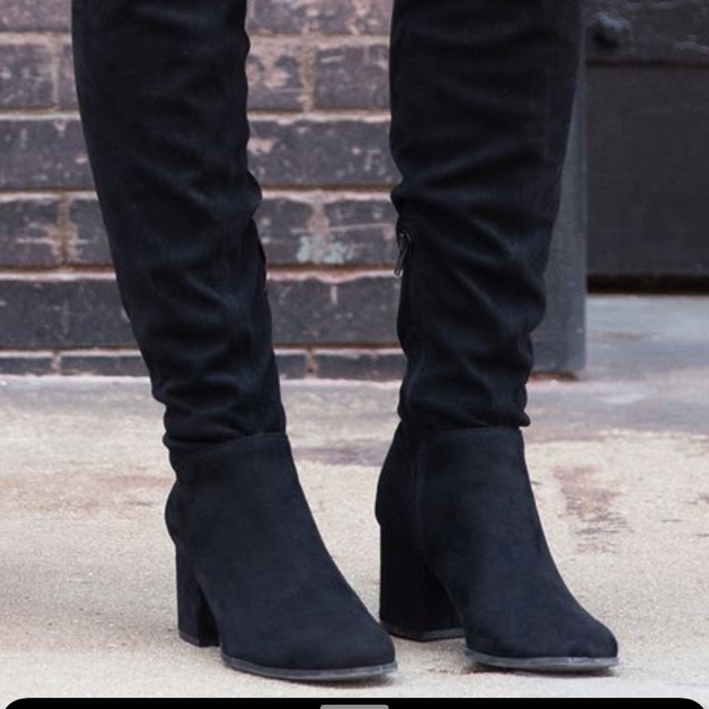 Knee high boots